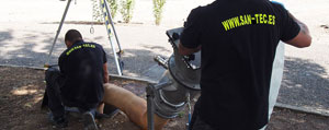 Rehabilitación de saneamientos en Móstoles